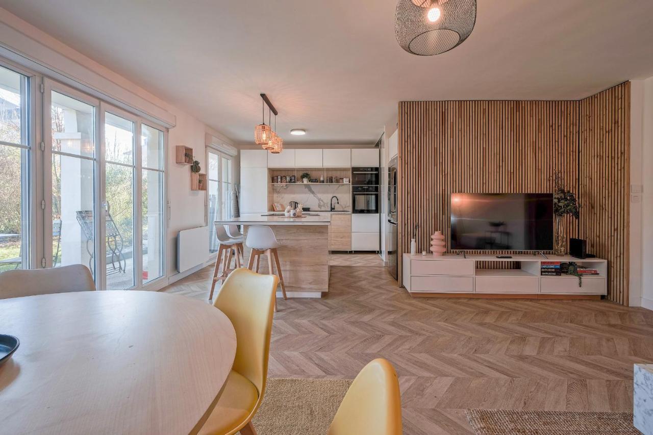 Emma - F3 Apartment With A Garden Montévrain Exterior foto